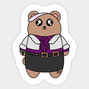 Yun-Jin Lee Bear Sticker